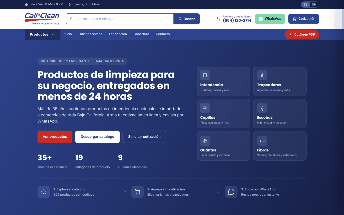 Cali·Clean — Productos para el Aseo